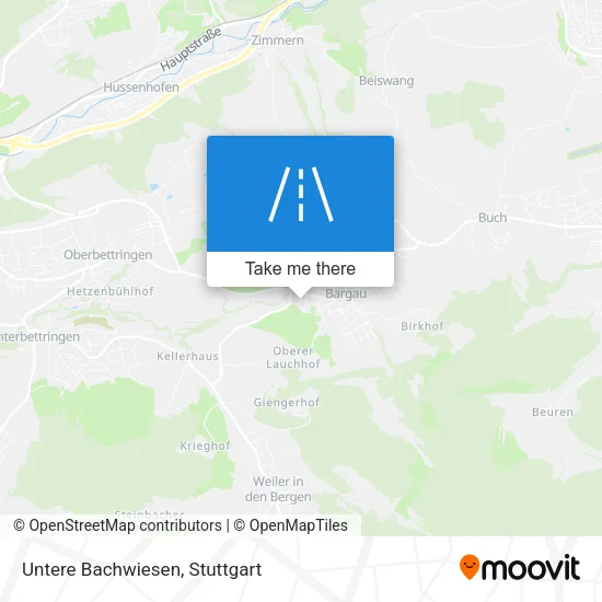 Карта Untere Bachwiesen
