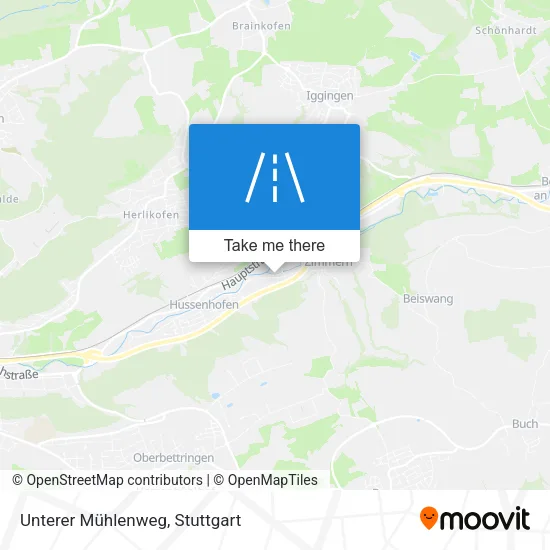 Карта Unterer Mühlenweg