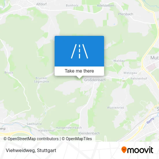 Карта Viehweidweg