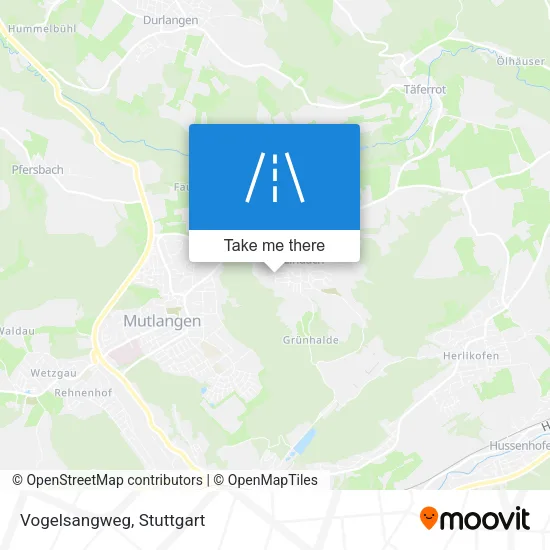 Карта Vogelsangweg