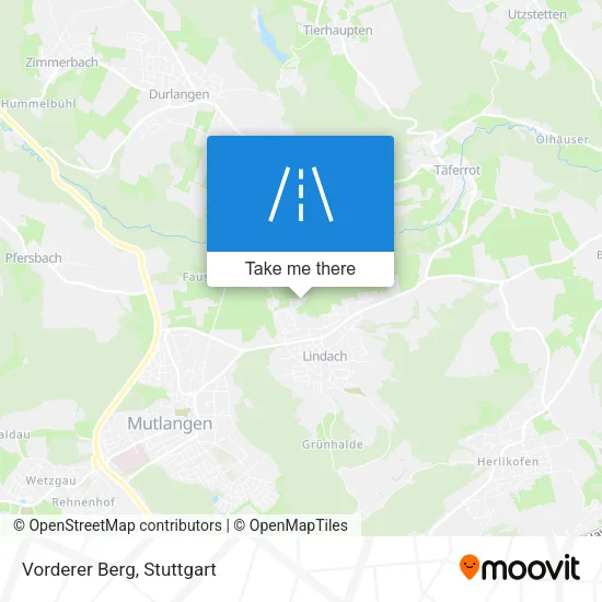Карта Vorderer Berg