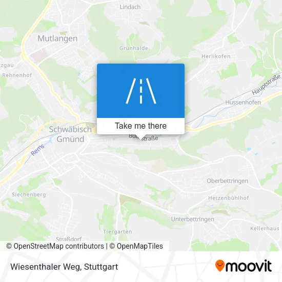 Карта Wiesenthaler Weg