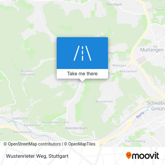 Карта Wustenrieter Weg