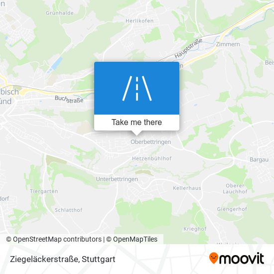 Ziegeläckerstraße map