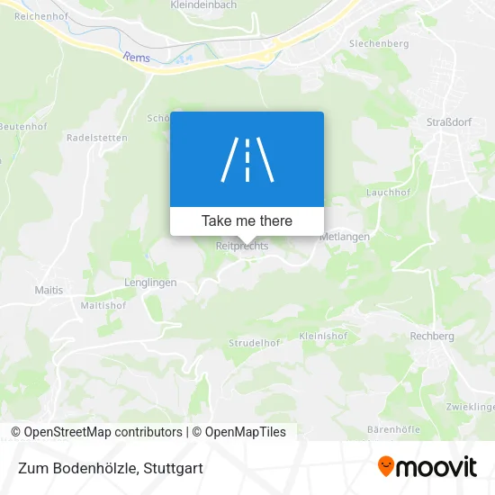 Карта Zum Bodenhölzle
