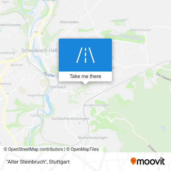 Карта "Alter Steinbruch"