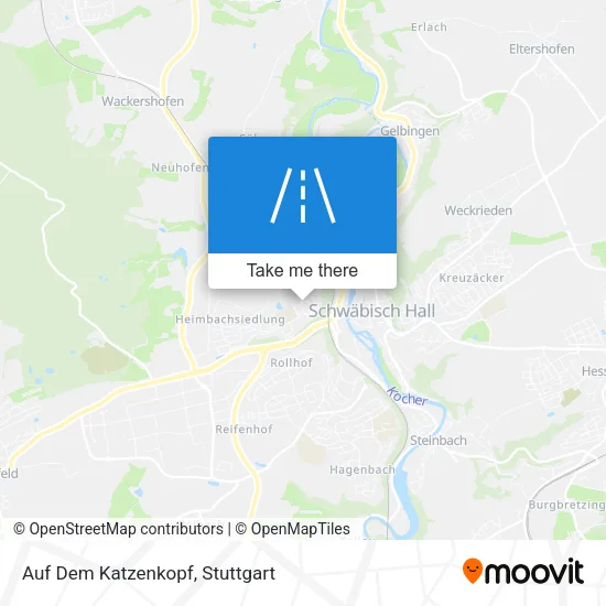 Карта Auf Dem Katzenkopf