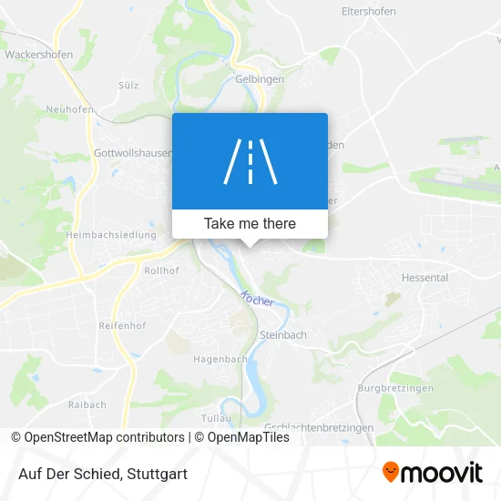 Карта Auf Der Schied