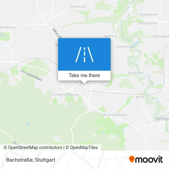 Карта Bachstraße