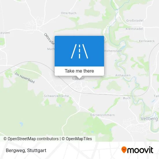 Карта Bergweg