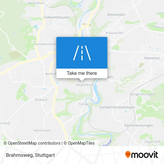 Карта Brahmsweg