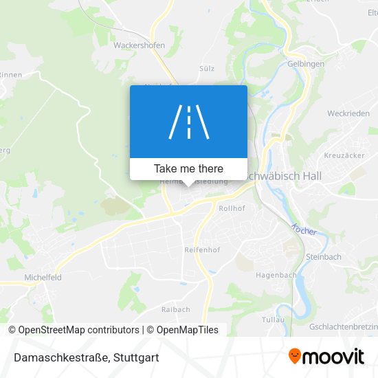 Damaschkestraße map