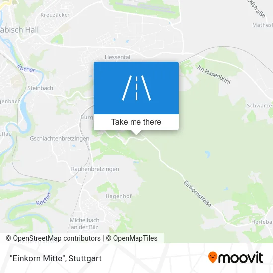 Карта "Einkorn Mitte"