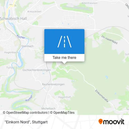 Карта "Einkorn Nord"