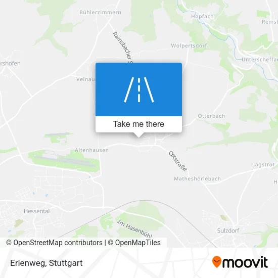 Карта Erlenweg