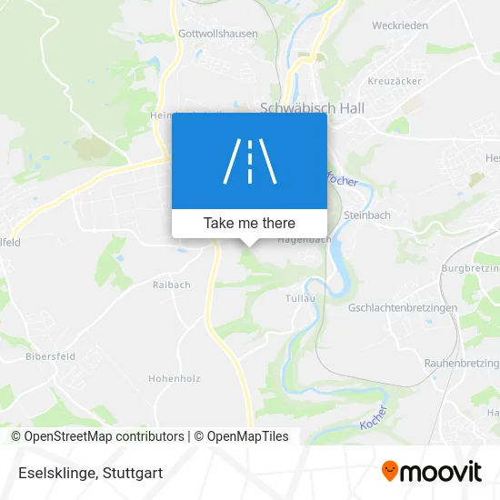 Карта Eselsklinge