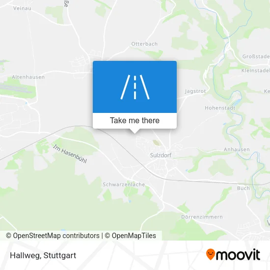 Hallweg map