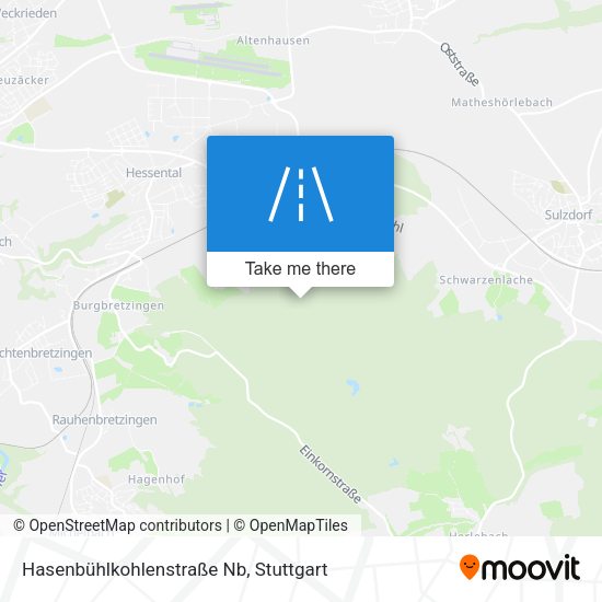 Hasenbühlkohlenstraße Nb map