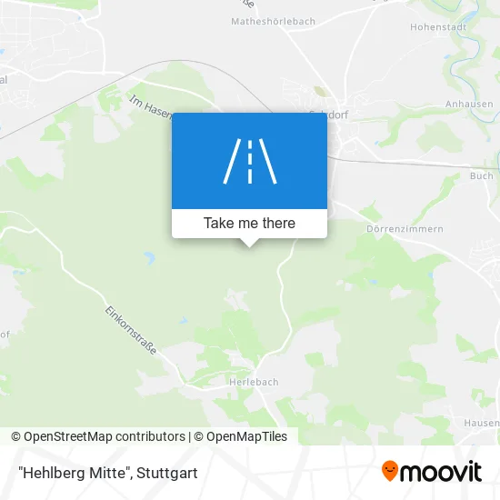 "Hehlberg Mitte" map