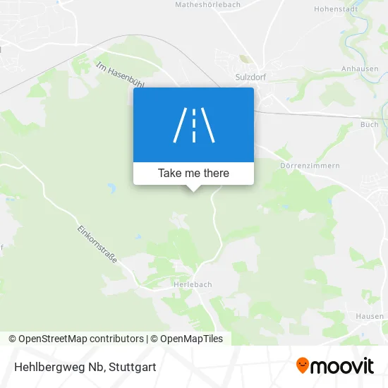 Карта Hehlbergweg Nb
