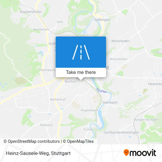 Карта Heinz-Sausele-Weg