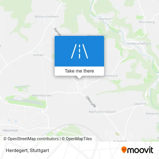 Карта Herdegert
