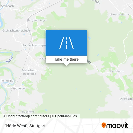 "Hörle West" map