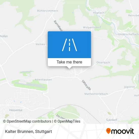 Карта Kalter Brunnen