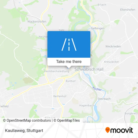 Карта Kaullaweg