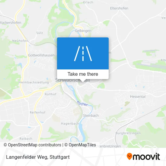 Карта Langenfelder Weg