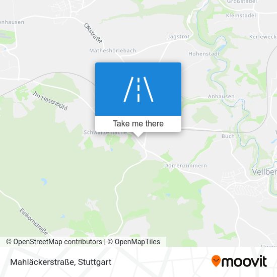 Mahläckerstraße map