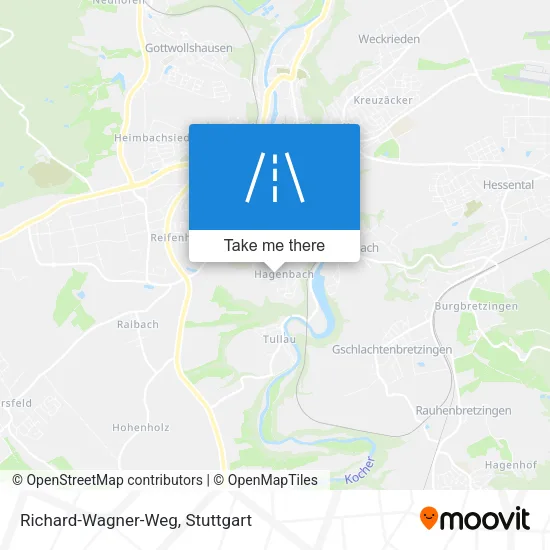 Карта Richard-Wagner-Weg