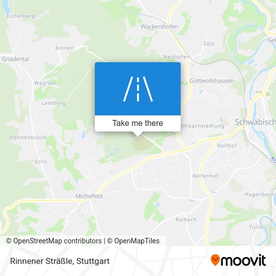 Rinnener Sträßle map