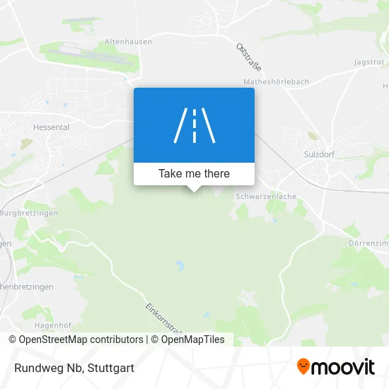 Карта Rundweg Nb