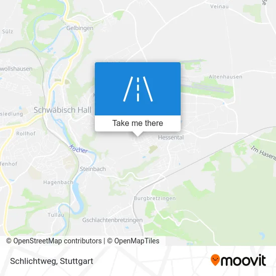 Карта Schlichtweg