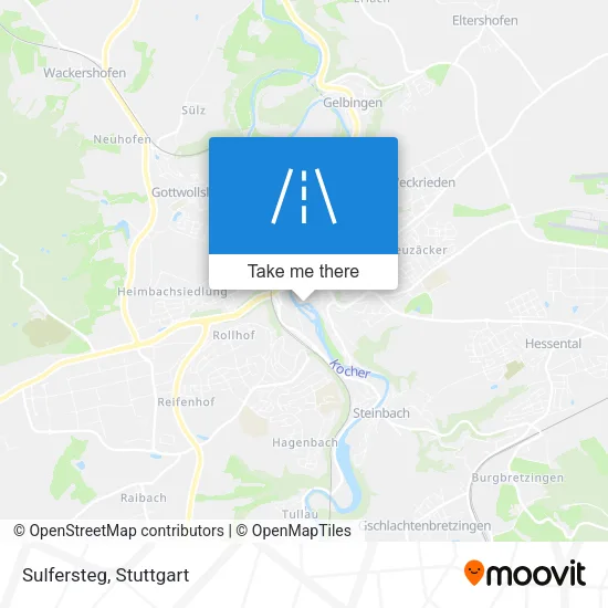 Sulfersteg map