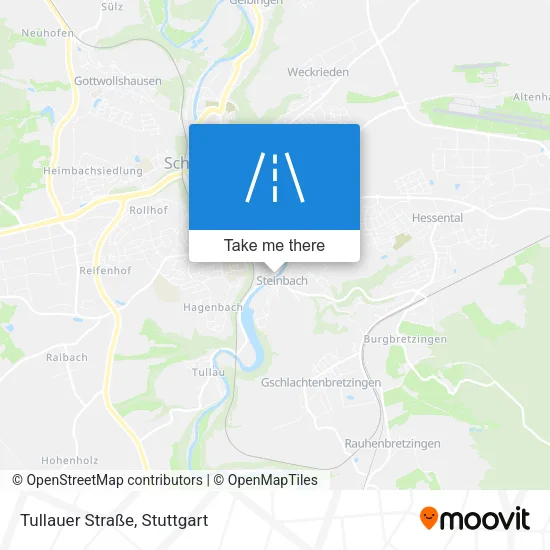 Карта Tullauer Straße