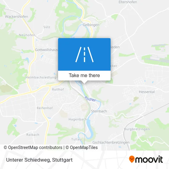 Карта Unterer Schiedweg