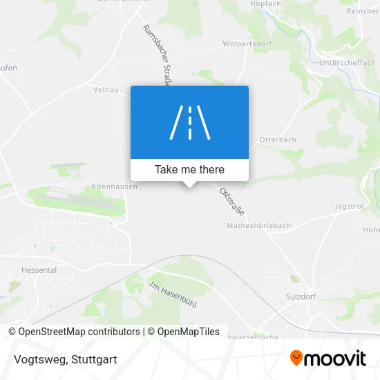 Карта Vogtsweg