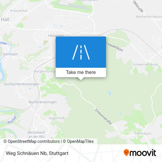 Weg Schnäuen Nb map