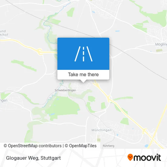 Карта Glogauer Weg