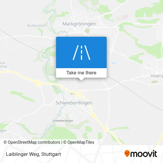 Карта Laiblinger Weg