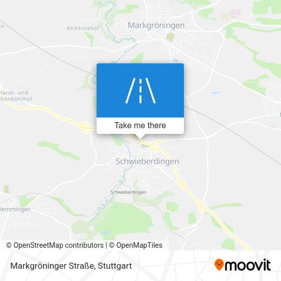 Markgröninger Straße map