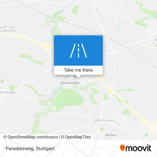 Карта Paradiesweg