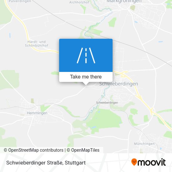 Schwieberdinger Straße map