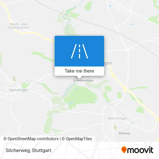 Карта Silcherweg