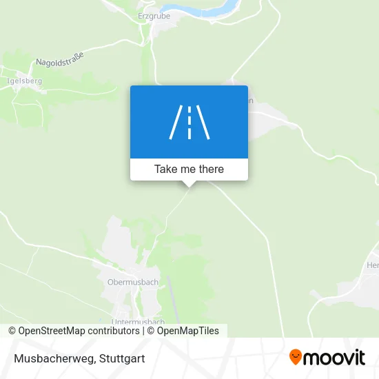 Карта Musbacherweg