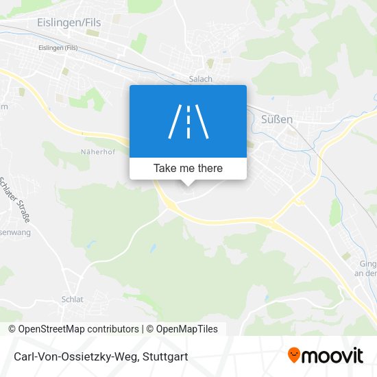 Carl-Von-Ossietzky-Weg map