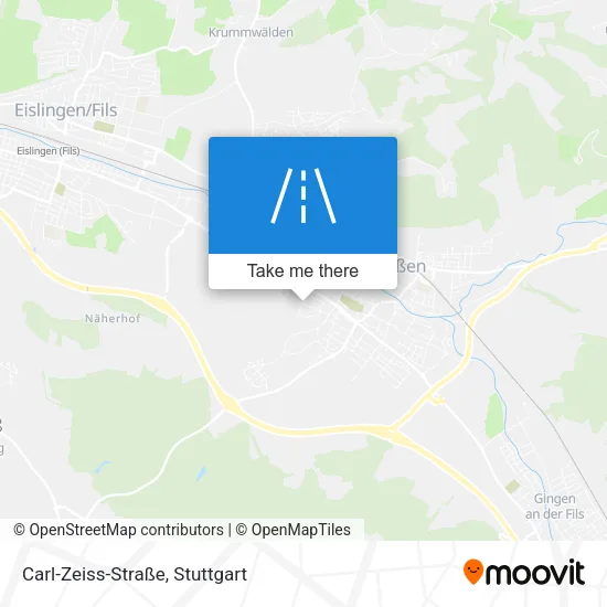 Карта Carl-Zeiss-Straße