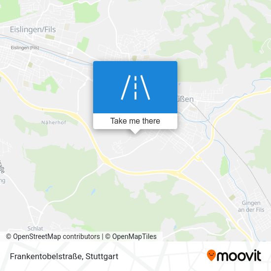 Frankentobelstraße map